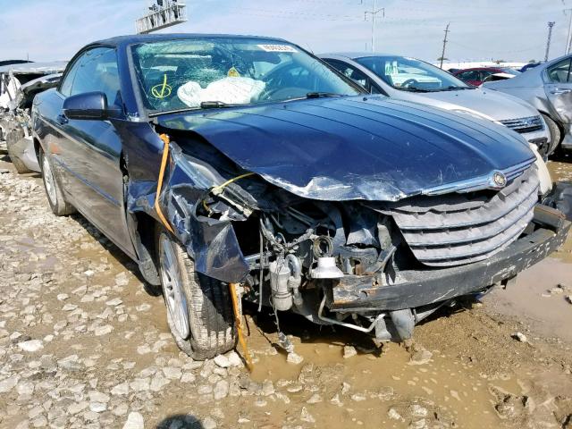 1C3LC55R08N633173 - 2008 CHRYSLER SEBRING TO BLUE photo 1