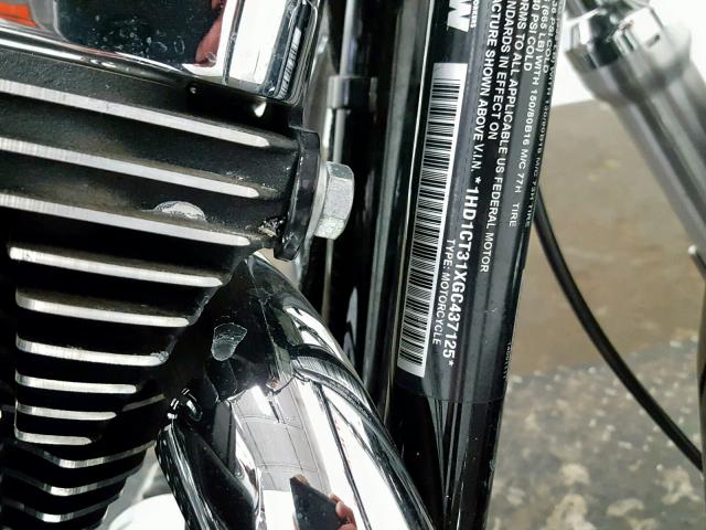 1HD1CT31XGC437125 - 2016 HARLEY-DAVIDSON XL1200 C BLACK photo 20