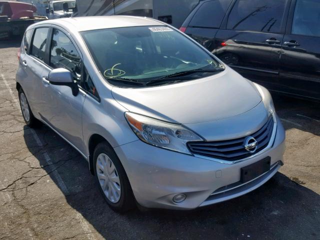 3N1CE2CP8EL361766 - 2014 NISSAN VERSA NOTE SILVER photo 1