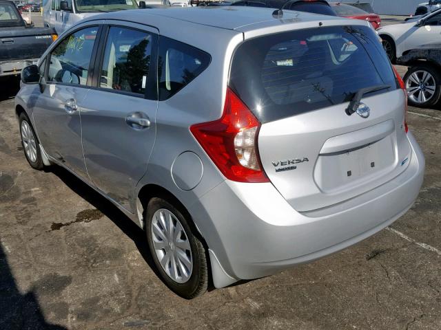 3N1CE2CP8EL361766 - 2014 NISSAN VERSA NOTE SILVER photo 3