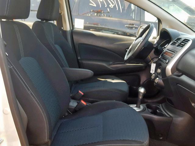 3N1CE2CP8EL361766 - 2014 NISSAN VERSA NOTE SILVER photo 5