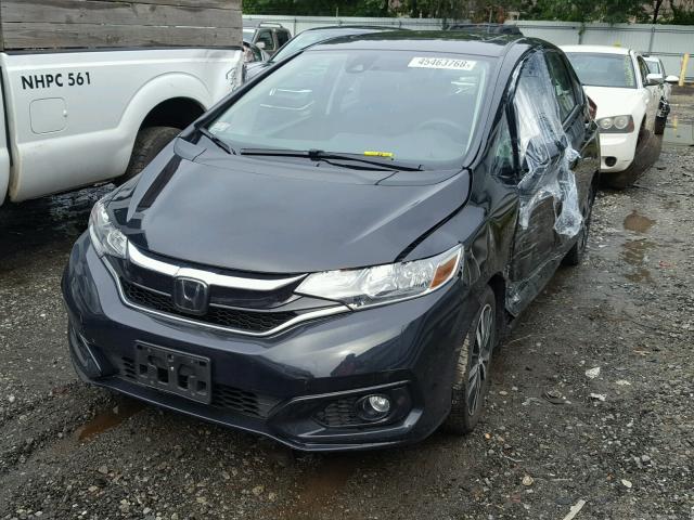 3HGGK5H87JM714594 - 2018 HONDA FIT EX BLACK photo 2