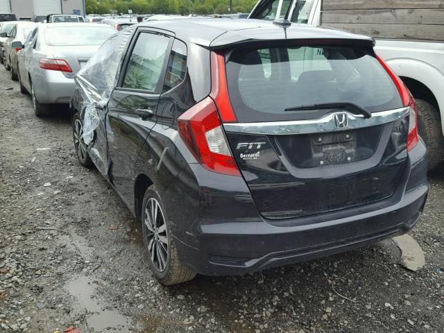 3HGGK5H87JM714594 - 2018 HONDA FIT EX BLACK photo 3