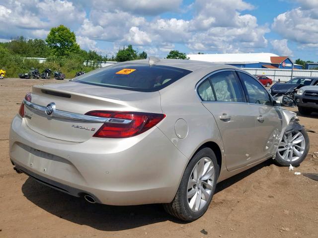 2G4GS5GX1G9142040 - 2016 BUICK REGAL PREM GOLD photo 4