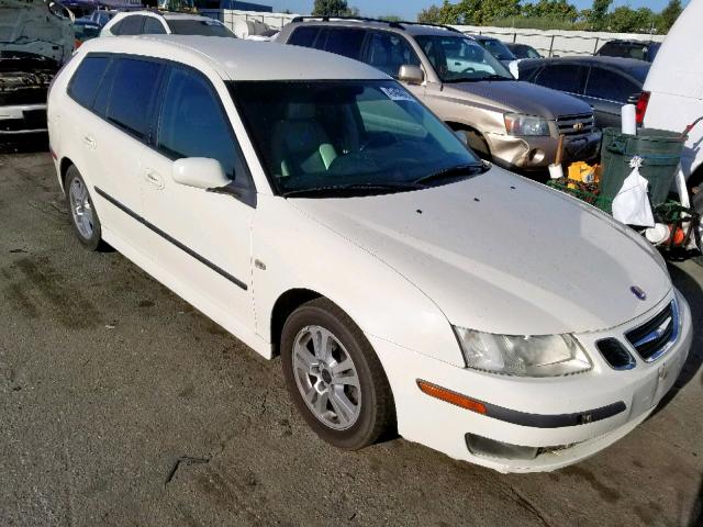 YS3FD59Y361026706 - 2006 SAAB 9-3 WHITE photo 1