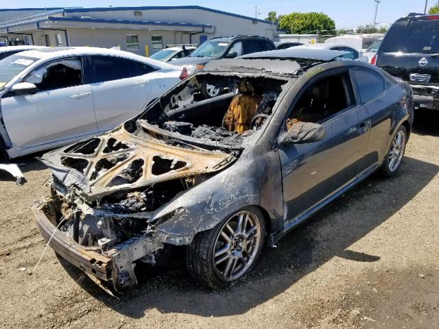 JTKDE167470164965 - 2007 TOYOTA SCION TC ნაცრისფერი ფოტო 2