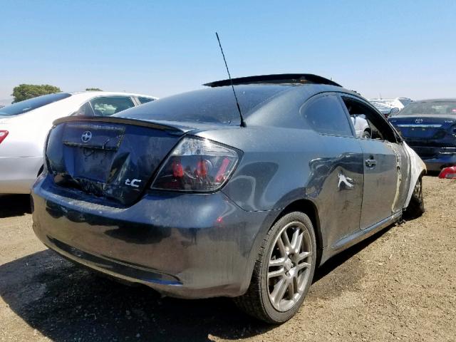 JTKDE167470164965 - 2007 TOYOTA SCION TC ნაცრისფერი ფოტო 4