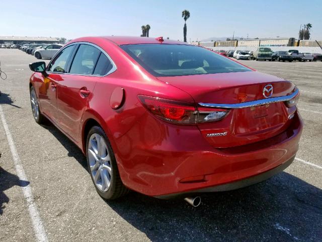 JM1GJ1T51G1415776 - 2016 MAZDA 6 TOURING RED photo 3