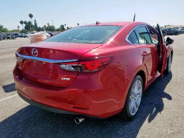 JM1GJ1T51G1415776 - 2016 MAZDA 6 TOURING RED photo 4