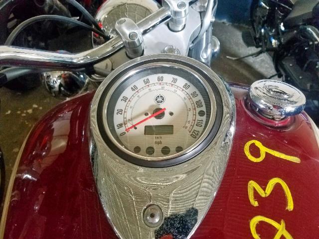 JYAVP11EX1A012150 - 2001 YAMAHA XVS1100 MAROON photo 8