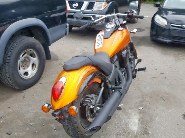 JKAVN2C13CA050973 - 2012 KAWASAKI VN900 C ORANGE photo 4