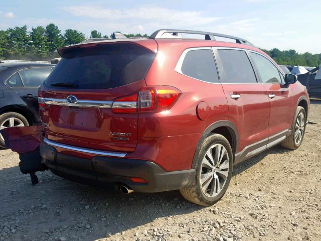 4S4WMARD2K3414047 - 2019 SUBARU ASCENT TOU RED photo 4