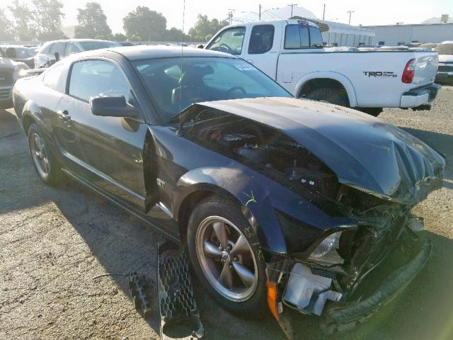 1ZVFT82H665265050 - 2006 FORD MUSTANG GT BLACK photo 1