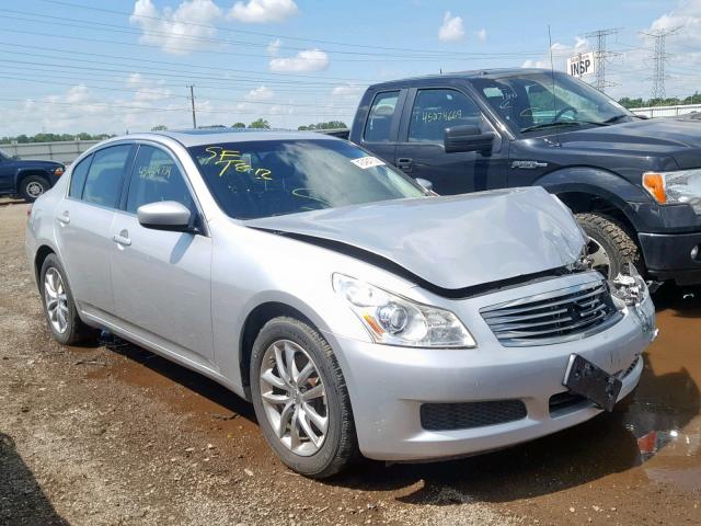 JNKCV61F39M350618 - 2009 INFINITI G37 SILVER photo 1