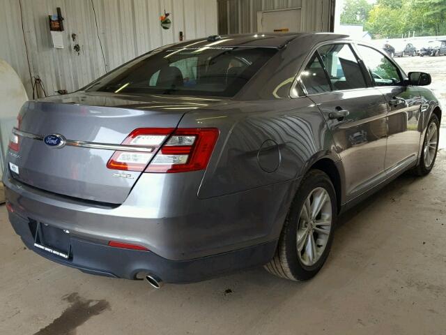 1FAHP2E82EG160653 - 2014 FORD TAURUS SEL GRAY photo 4