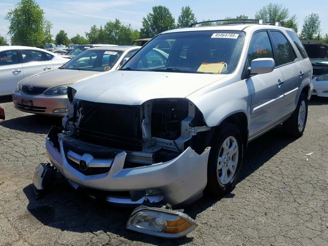 2HNYD18935H531352 - 2005 ACURA MDX TOURIN SILVER photo 2