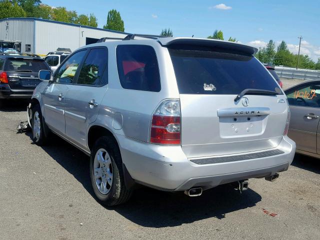 2HNYD18935H531352 - 2005 ACURA MDX TOURIN SILVER photo 3