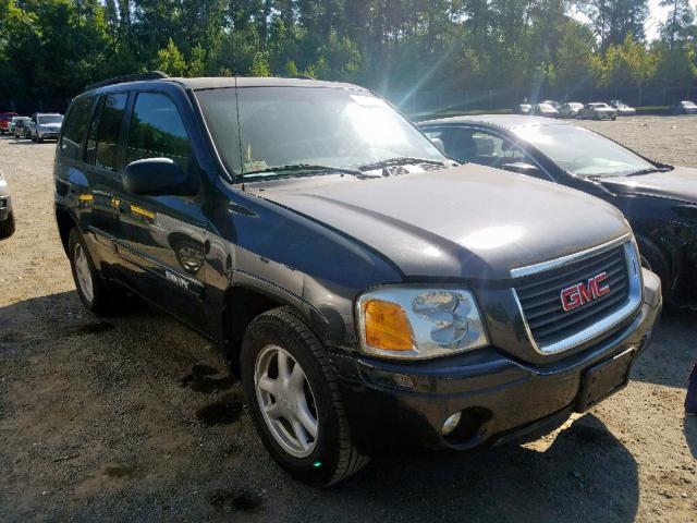 1GKDT13SX42214228 - 2004 GMC ENVOY BLACK photo 1