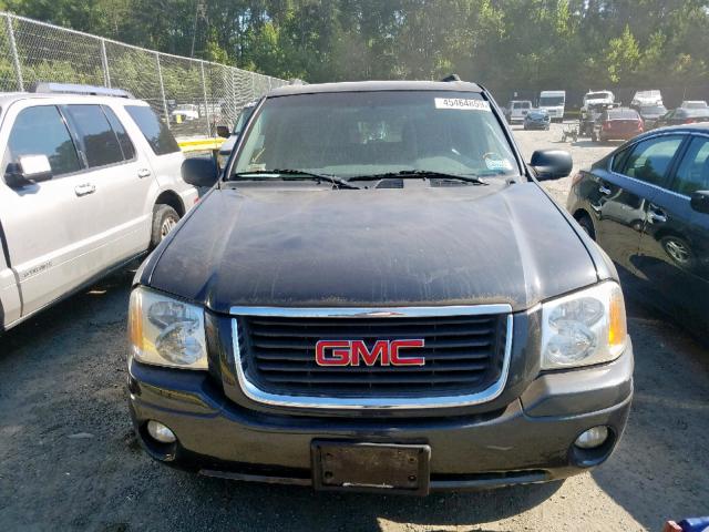 1GKDT13SX42214228 - 2004 GMC ENVOY BLACK photo 9