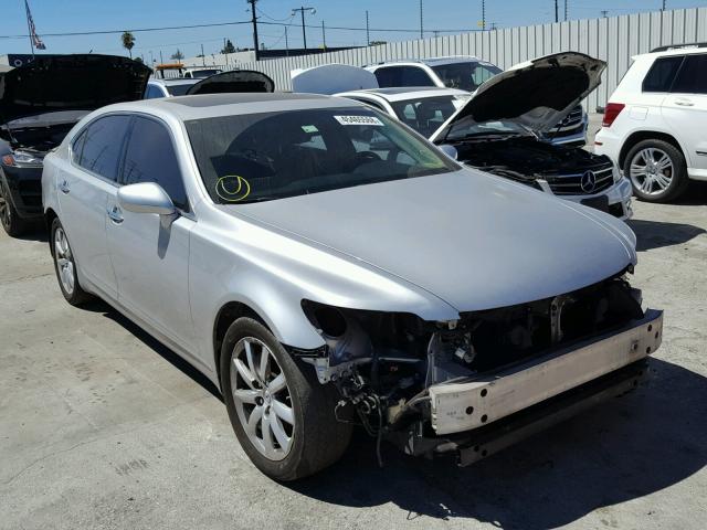 JTHGL46F585029368 - 2008 LEXUS LS 460L SILVER photo 1