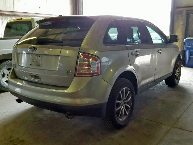 2FMDK48CX8BA42215 - 2008 FORD EDGE SEL GRAY photo 4