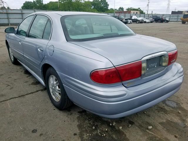 1G4HP52K04U200929 - 2004 BUICK LESABRE CU BLUE photo 3