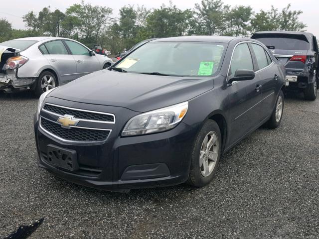 1G11A5SA7DF315331 - 2013 CHEVROLET MALIBU LS BLACK photo 2