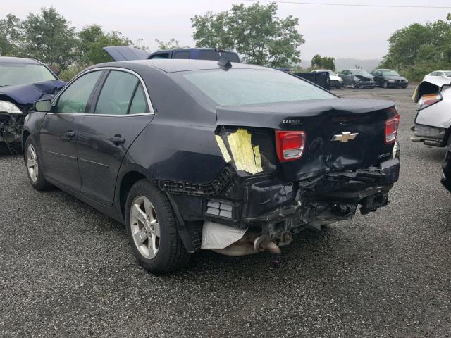 1G11A5SA7DF315331 - 2013 CHEVROLET MALIBU LS BLACK photo 3