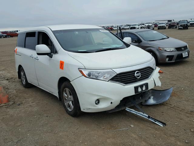 JN8AE2KPXF9123972 - 2015 NISSAN QUEST S WHITE photo 1