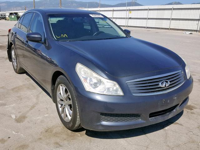 JNKCV61F09M051054 - 2009 INFINITI G37 GRAY photo 1