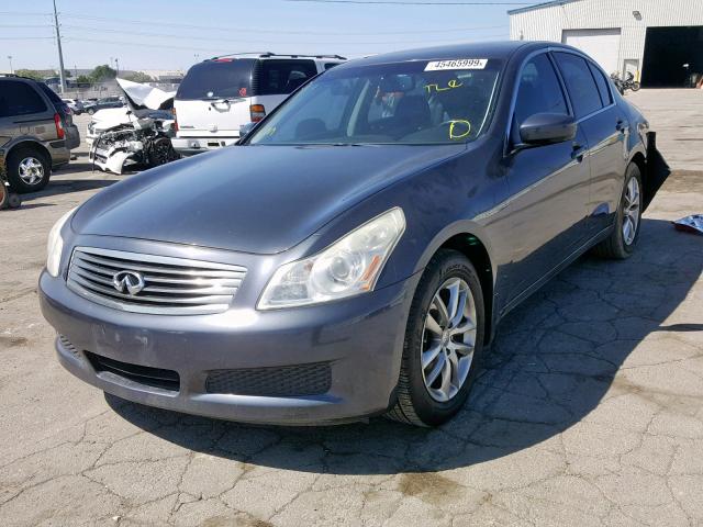 JNKCV61F09M051054 - 2009 INFINITI G37 GRAY photo 2