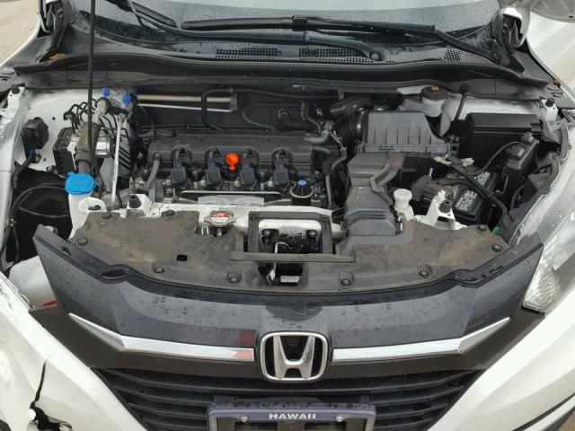 3CZRU6H50GM739899 - 2016 HONDA HR-V EX WHITE photo 7