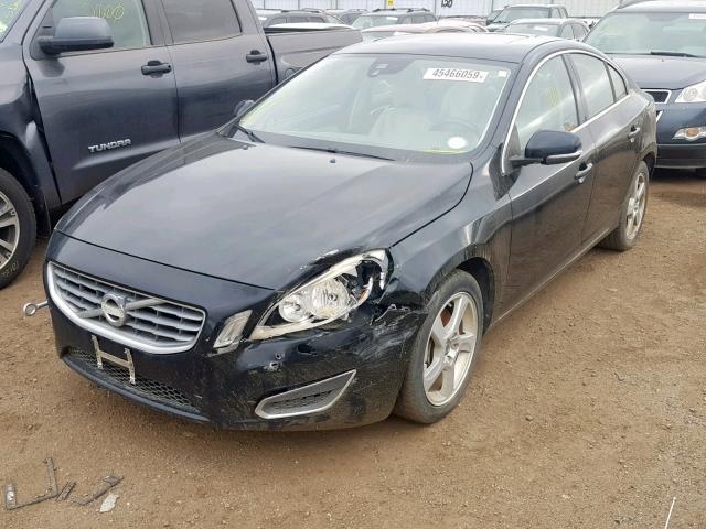 YV1622FS4C2025415 - 2012 VOLVO S60 T5 BLACK photo 2