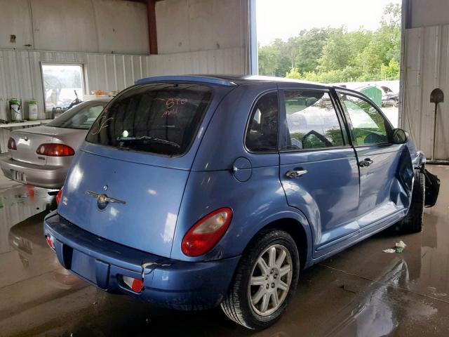 3A8FY68B86T206649 - 2006 CHRYSLER PT CRUISER BLUE photo 4