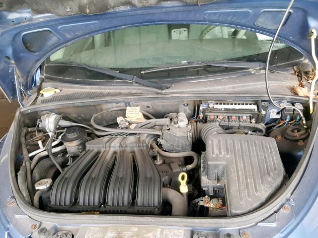 3A8FY68B86T206649 - 2006 CHRYSLER PT CRUISER BLUE photo 7