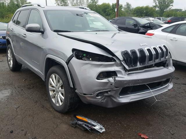 1C4PJMJS2HW599477 - 2017 JEEP CHEROKEE O GRAY photo 1