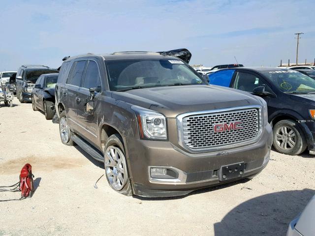 1GKS2CKJ5GR305529 - 2016 GMC YUKON DENA BROWN photo 1