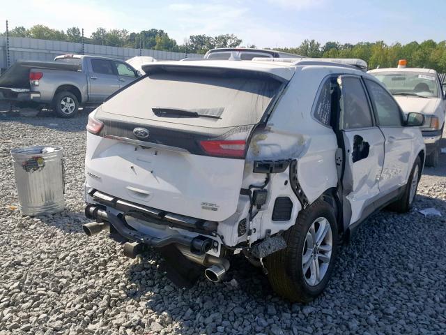 2FMPK4J9XKBB20611 - 2019 FORD EDGE SEL WHITE photo 9