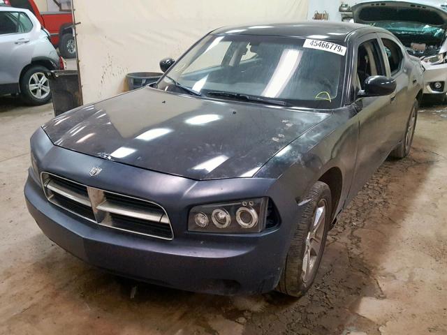 2B3CA3CV4AH108977 - 2010 DODGE CHARGER SX BLACK photo 2