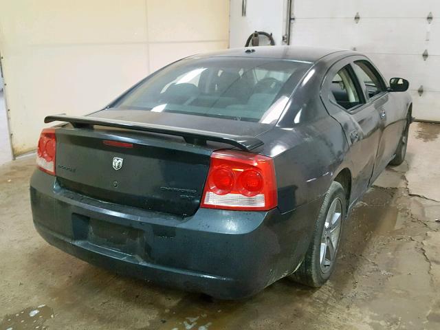 2B3CA3CV4AH108977 - 2010 DODGE CHARGER SX BLACK photo 4