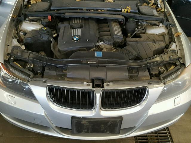 WBAVT73527FV29063 - 2007 BMW 328 XIT SILVER photo 7