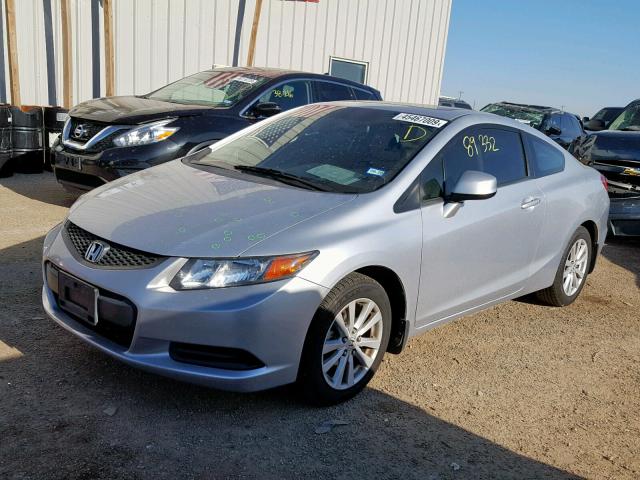 2HGFG3B15CH538143 - 2012 HONDA CIVIC EXL 银色 照片 2