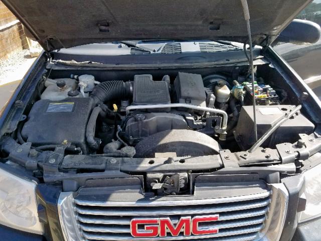 1GKDT13S882189867 - 2008 GMC ENVOY BLACK photo 7