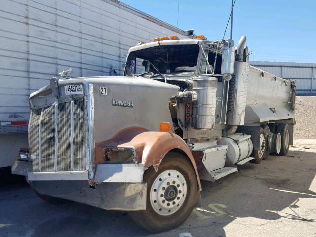 1XKWDB9X4SJ638313 - 1995 KENWORTH CONSTRUCTI GRAY photo 2