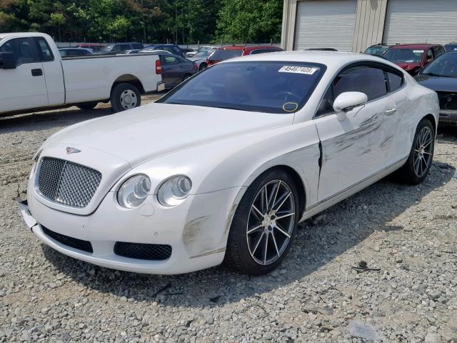 SCBCR63W24C020926 - 2004 BENTLEY CONTINENTA WHITE photo 2