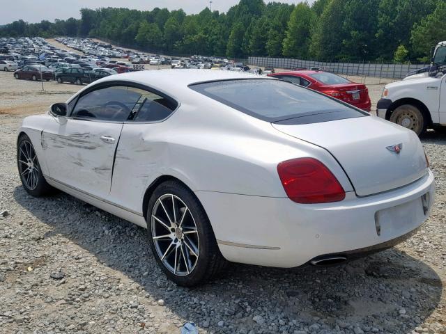 SCBCR63W24C020926 - 2004 BENTLEY CONTINENTA WHITE photo 3