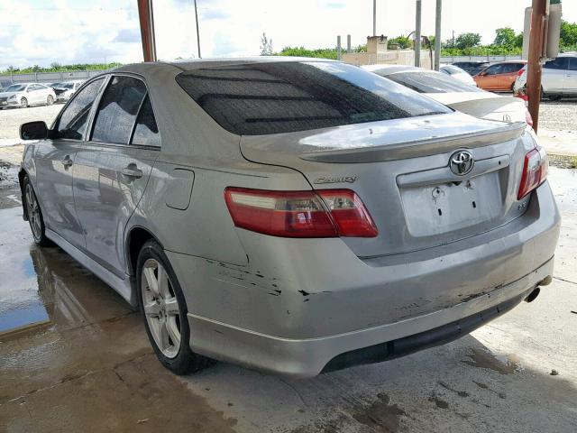 4T1BE46K37U051484 - 2007 TOYOTA CAMRY NEW SILVER photo 3