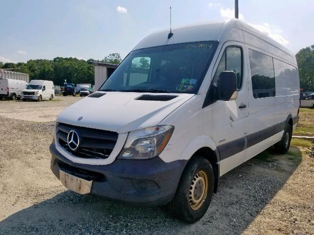 WD4PE8DC9E5857680 - 2014 MERCEDES-BENZ SPRINTER 2 WHITE photo 2