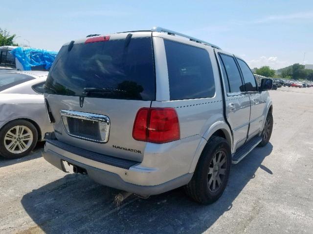 5LMFU27R03LJ34422 - 2003 LINCOLN NAVIGATOR ნაცრისფერი ფოტო 4