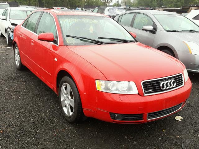 WAULT68E04A166975 - 2004 AUDI A4 3.0 QUA RED photo 1